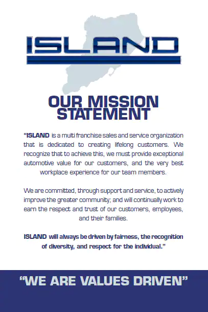 Island Ram Chevrolet Commercial Mission Statement